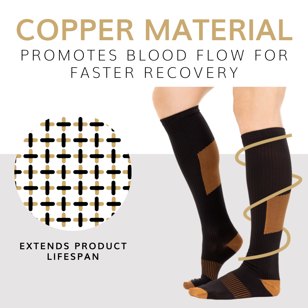 How Tight Should Compression Socks Be? - Copper Fit