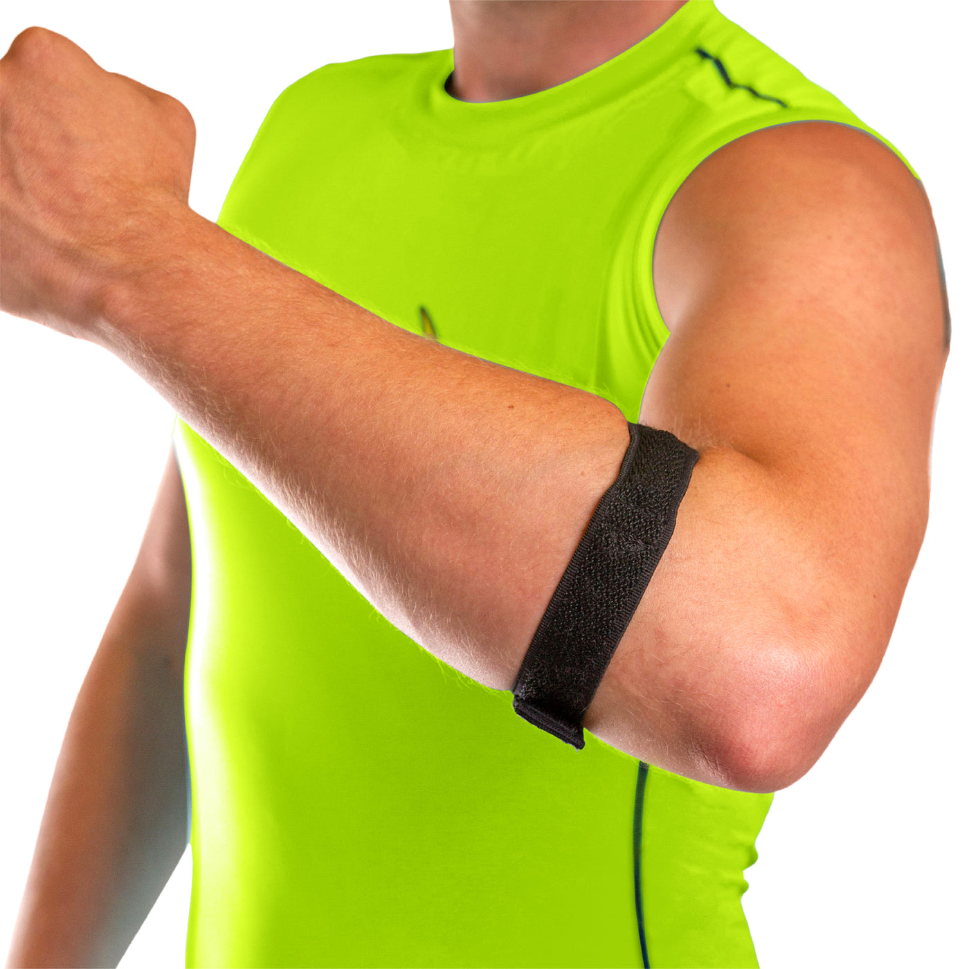 Epicondylitis brace for golfers and tennis elbow support