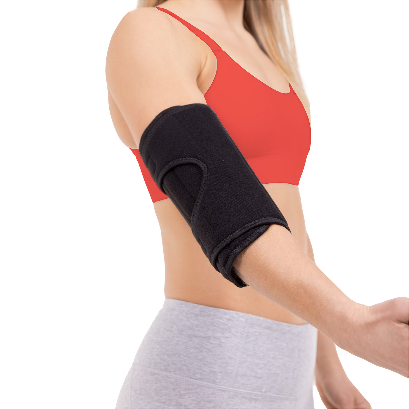 The cubital tunnel brace is a soft elbow immobilizer sleeping splint for ulnar nerve pain
