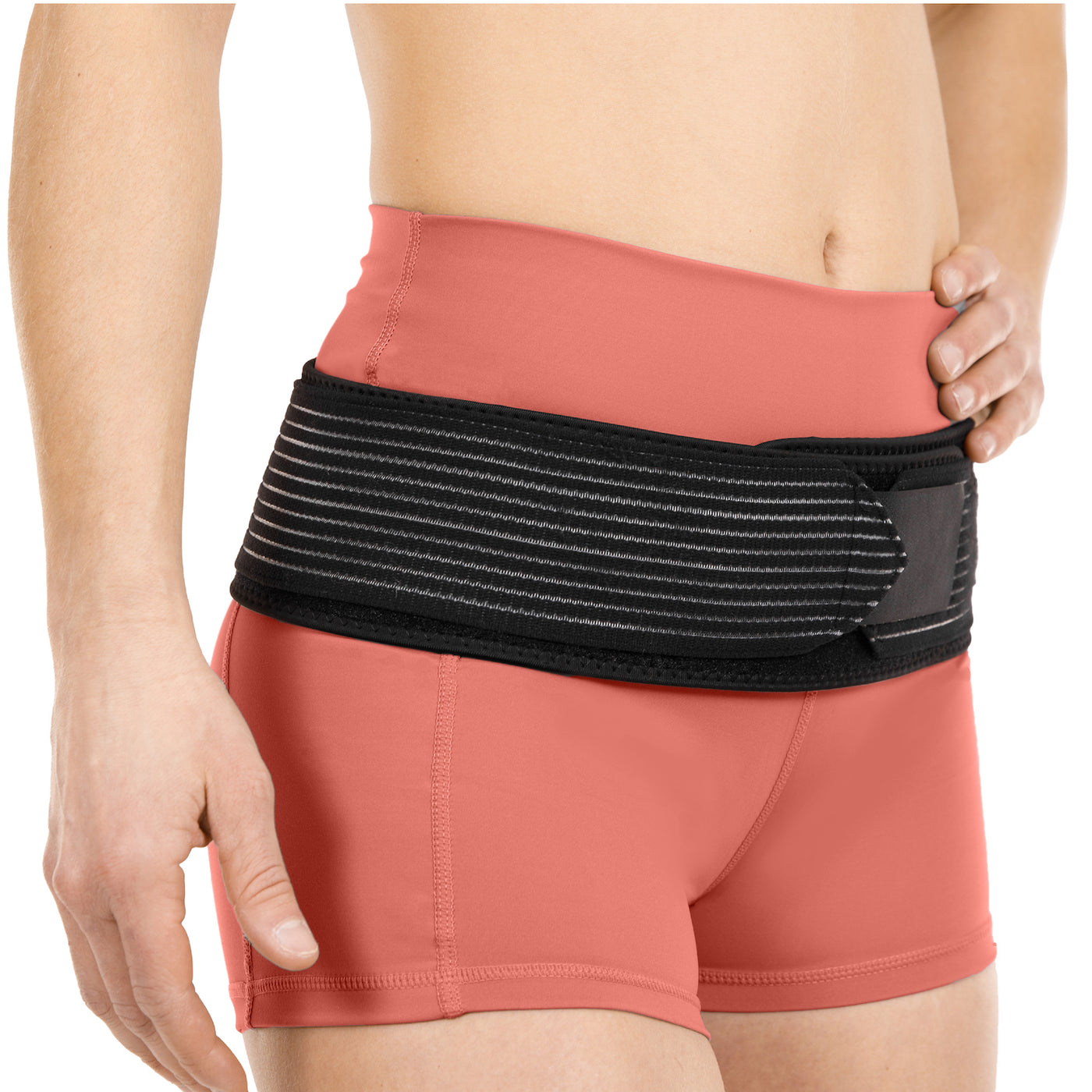 Wear the anterior pelvic tilt brace day or night to help fix and correct lower crossed syndrome