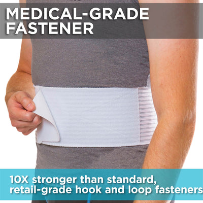 medical-grade fastener is 10 times stronger than normal hook and loop fasteners