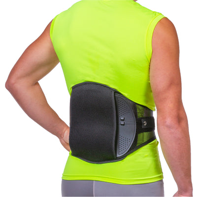 The spondylolisthesis back brace relieves lower back pain