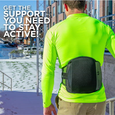 The BraceAbility spondylolisthesis and spondylolysis back brace gives you the support you need to stay active
