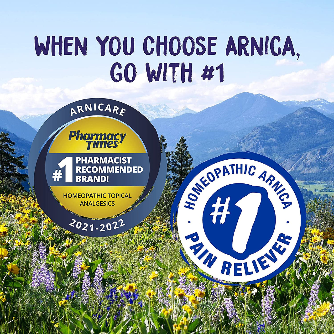 arnicare gel by Boiron is the number one homeopathic pain relief gel