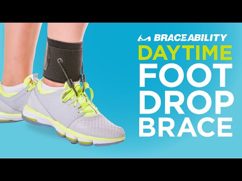 Soft AFO Drop Foot Brace | Shoe Dorsiflexion Assist for Neuropathy or Charcot Marie Tooth Treatment