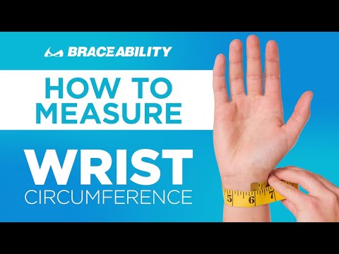 how to Measure for a gaming wrist brace