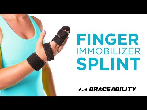 Two Finger Immobilizer Splint | Dupuytrens Contracture Treatment Brace