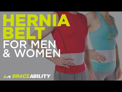 Stomach Hernia Brace | Navel, Belly Button, Hiatal, Epigastric, Ventral, Incisional & Spigelian Truss for Men or Women