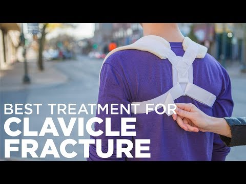 Broken Clavicle Brace Figure 8 Splint for Collarbone Fractures