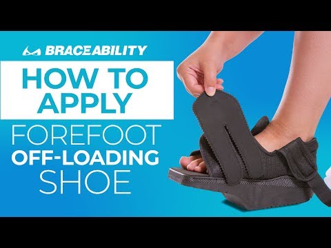 Forefoot Off-Loading Post Surgery Shoe | Non-Weight Bearing Support Boot for Toe and Foot Protection