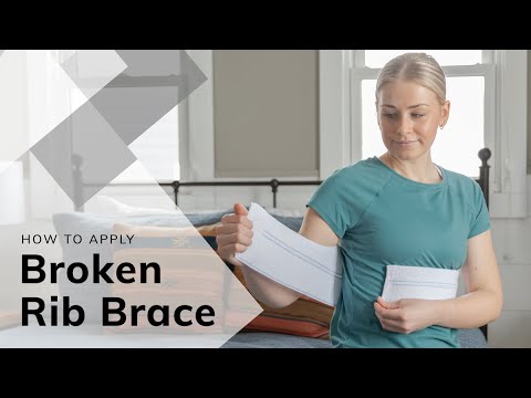 Broken Rib Belt: Wrap Brace for Fractured and Dislocated Ribs