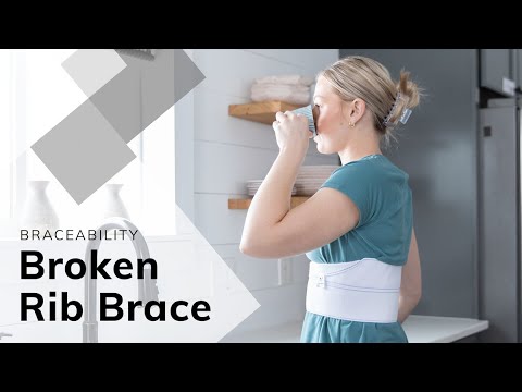 Broken Rib Belt: Wrap Brace for Fractured and Dislocated Ribs