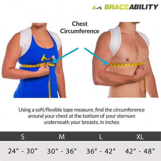 Sizing%20chart%20clavicle%20fracture%20sling%20for%20treating%20broken%20collar%20bones.%20Available%20in%20sizes%20S-XL.